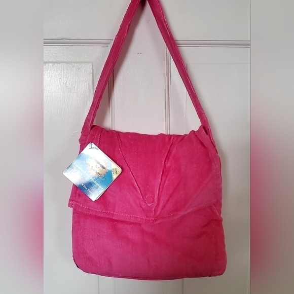 One Step Ahead Kids Sun Smarties Beach Towel In A Bag Floral/Pink UPF 50+ - Picture 8 of 8